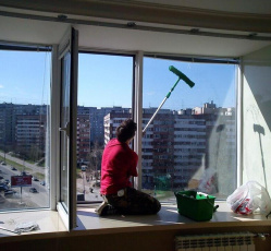 Мытье окон в однокомнатной квартире Воротынск